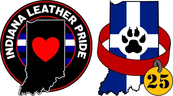 Indiana Leather Pride and Indiana Pet, Pup and Trainer Contest Logos